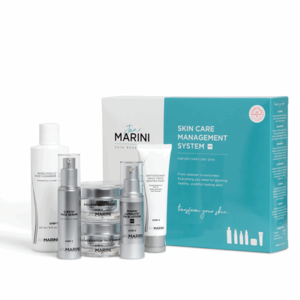 Image of jan marini skin care mangement system 6 steps with spf33 for dry and very dry skin