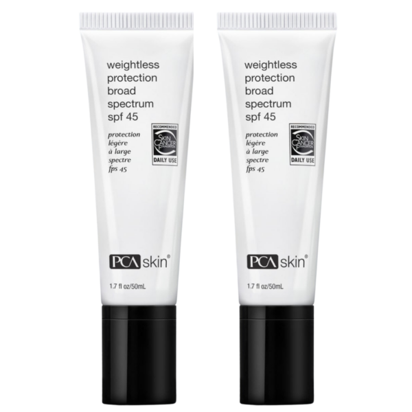 image of pca skin weightless protection broad spectrum 2 pack