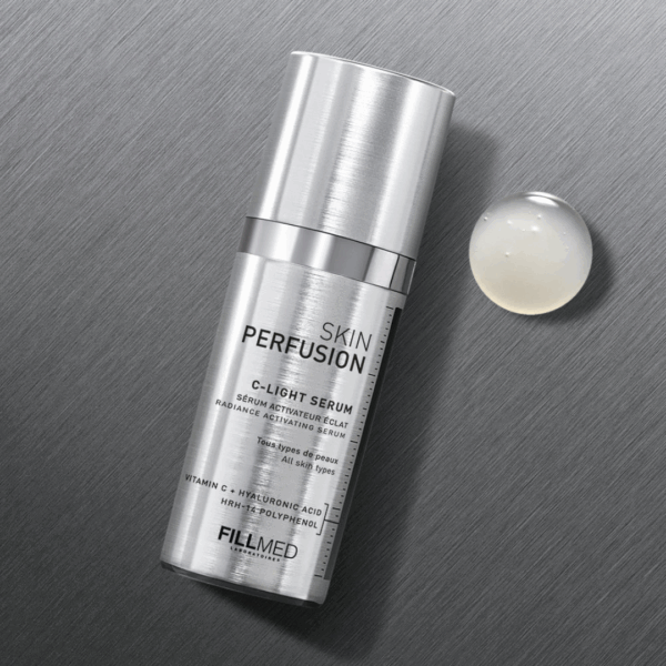 image of the texture of fillmed skin perfusion c-light serum