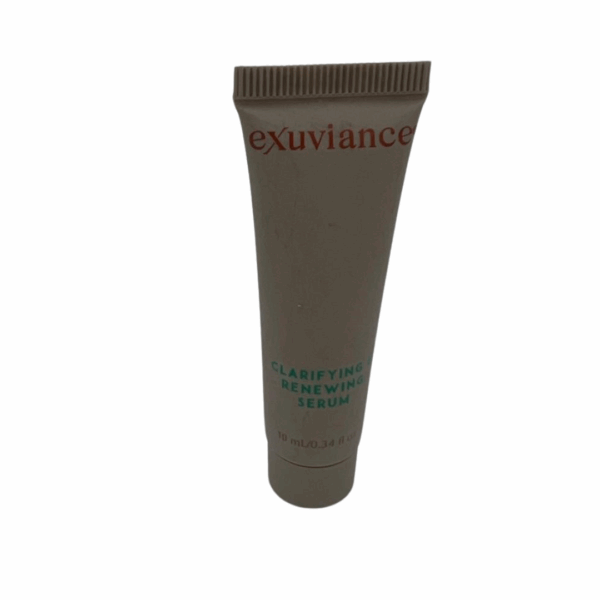 sample of exuviance clarifying and renewing serum