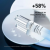 Image showing efficacy of filorga hydra hyal plumping serum