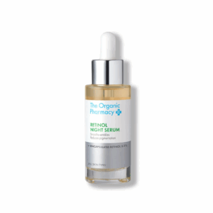 The Organic Pharmacy Retinol Night Serum 30ml – anti-ageing night treatment to smooth fine lines and improve skin texture