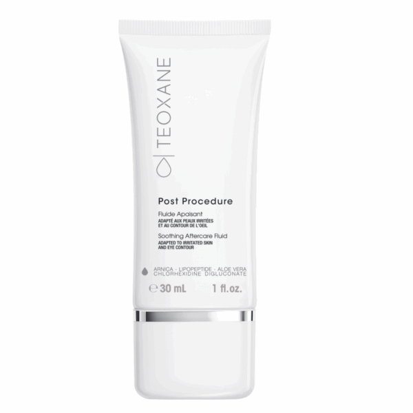 Teoxane Post Procedure Cream 30ml – soothing recovery cream in a sleek white tube, designed for post-aesthetic treatments.