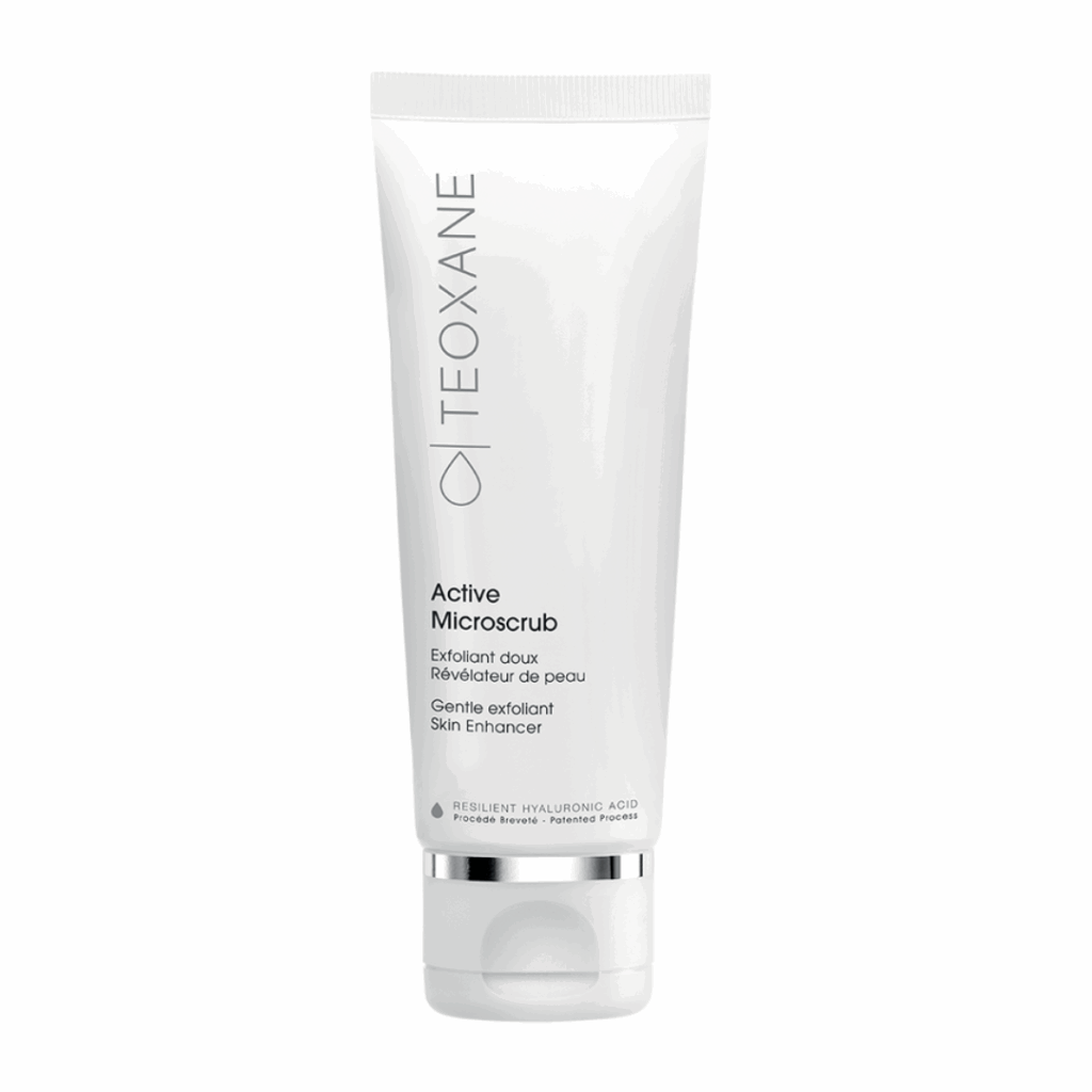 Teoxane Active Microscrub 50ml – exfoliating face scrub that smooths skin texture and removes impurities for a refined complexion.