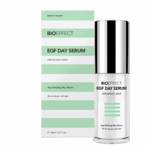 Bioeffect EGF Day Serum 30ml bottle, formulated to hydrate, smooth fine lines, and boost skin radiance.