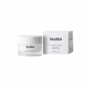 Medik8 C-Tetra Cream 12.5ml, hydrating vitamin C moisturiser for brighter, smoother skin.