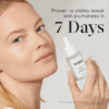 Medik8 Liquid Peptides Serum 8ml in a clear bottle with dropper, designed to visibly reduce fine lines and improve skin firmness within 7 days.