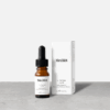 Medik8 C-Tetra Luxe 8ml in packaging, showing small glass bottle with golden serum and white cap, ideal for brightening and antioxidant skincare trial.