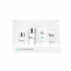 Bioeffect Travel Cleansing Set featuring three skincare essentials in travel-sized bottles, including a gentle cleanser, toner, and moisturizer, perfect for on-the-go skincare.