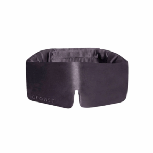 Drowsy Silk Sleep Mask in Moonlight Shadow shade.