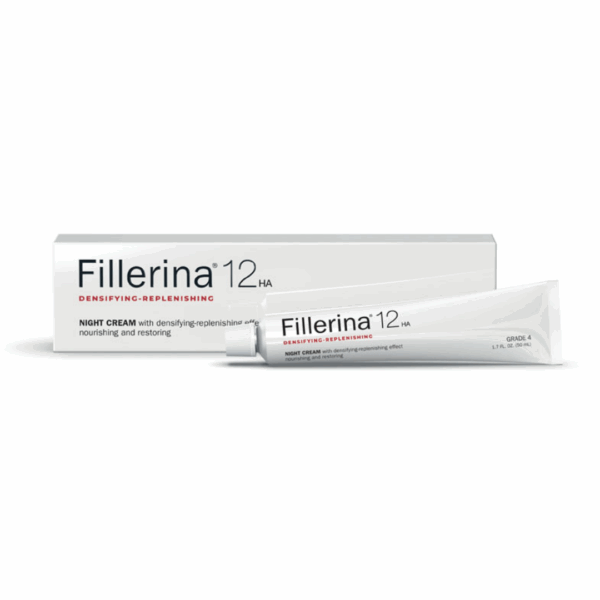Fillerina 12 Densifying-Filler Night Cream 50ml tube with matching outer box