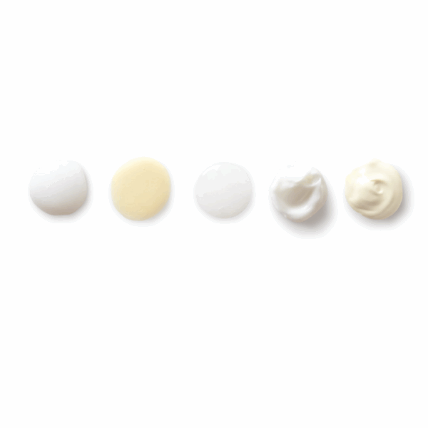 Close-up of Jan Marini 5 Step Skin Care smooth textures and natural shades