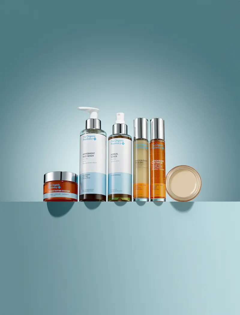 The Organic Pharmacy uses certified organic ingredients