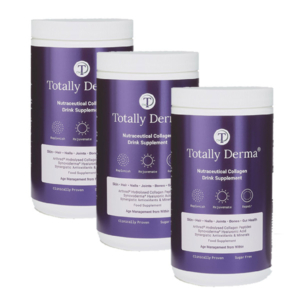 image of totally derma 3 pack