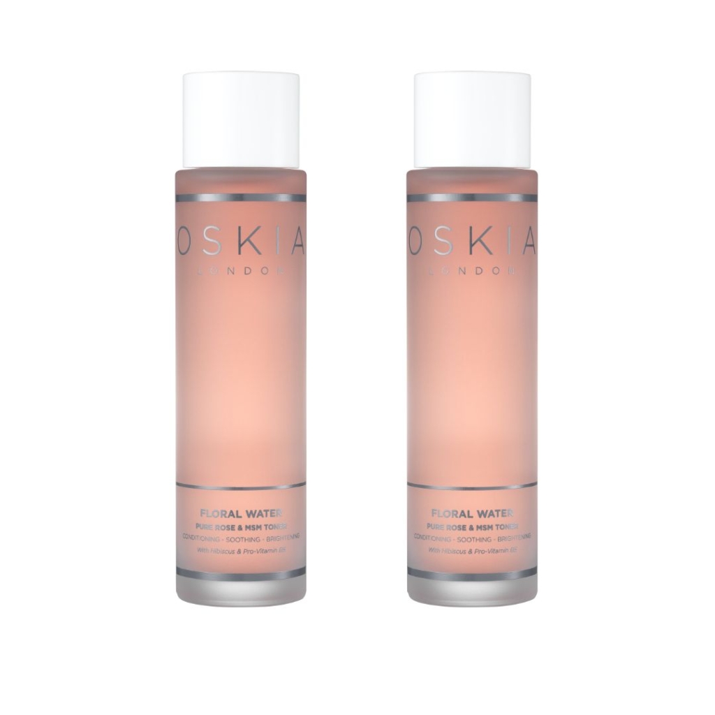 image of oskia floral water toner 2 pack