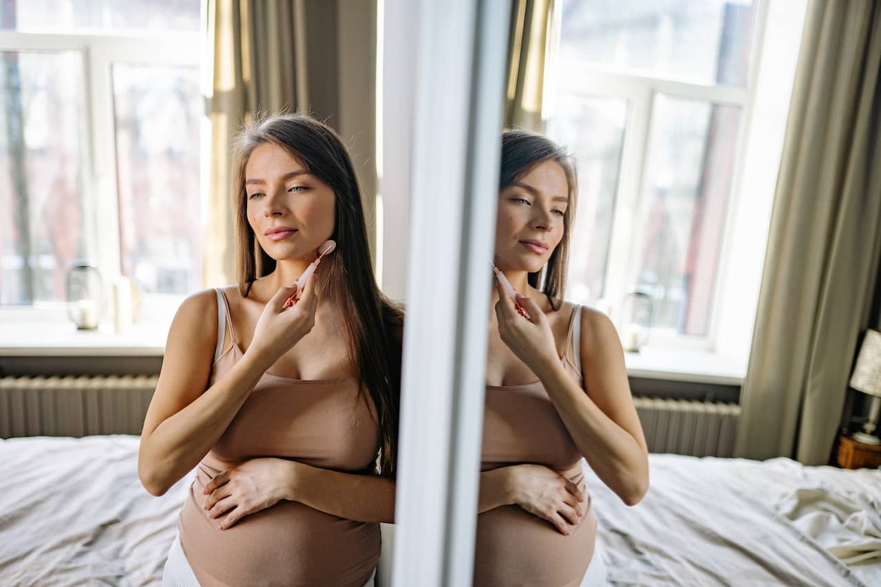 How pregnancy affects skin