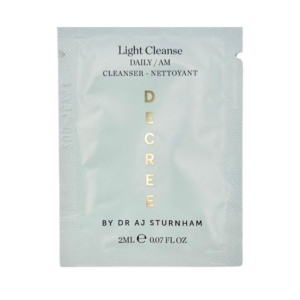 sample of decree light cleanse
