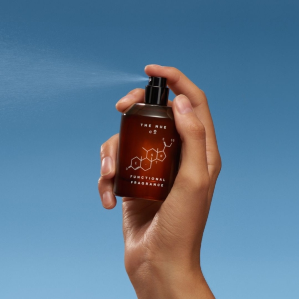 the nue co functional fragrance spray dermoi!