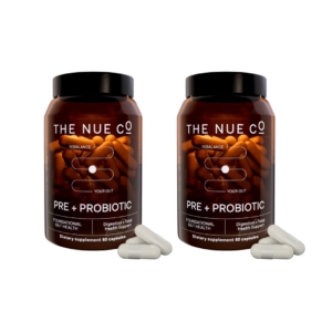 image of the nue co pre + probiotic 2 pack