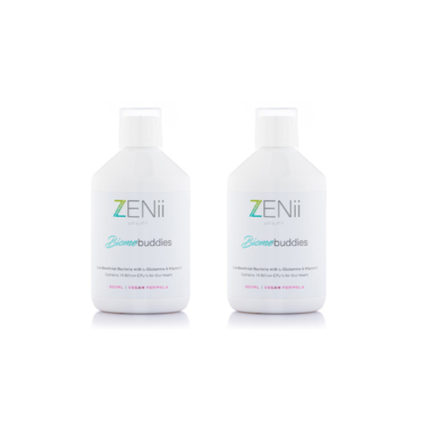 image of Zenii Biome buddies liquid probiotic 2 pack