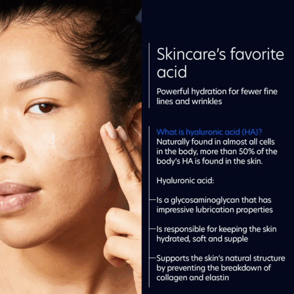 image explaining benefits of pca skin hyaluronic acid boosting serum
