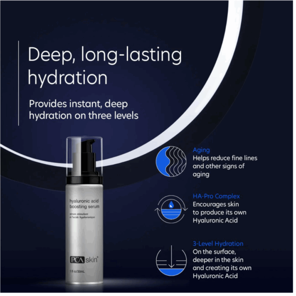 image about benefits of pca hyaluronic acid boosting serum
