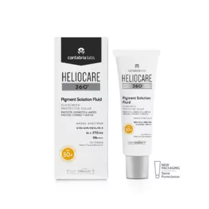 Heliocare Pigment Solution Fluid SPF50 with box