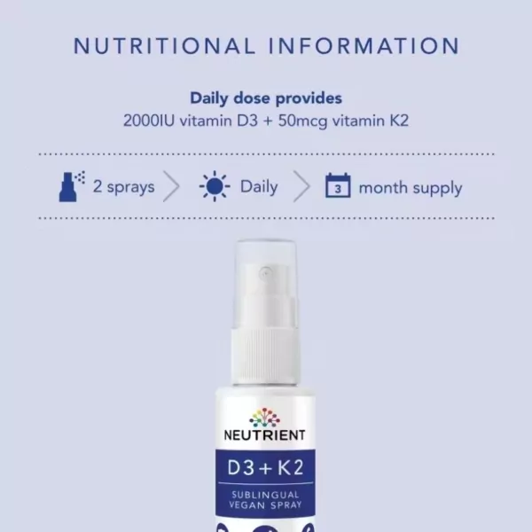 Neutrient D3 + K2