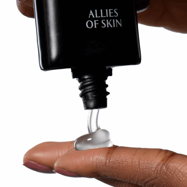 Image showing gel texture of allies of skin sunscreen