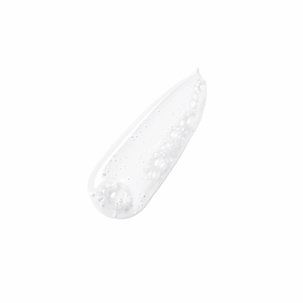 Close-up of Teoxane Micellar Solution 200ml texture showing clear, lightweight liquid on a neutral background.