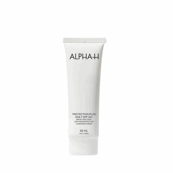 Alpha-H Protection Plus providing high broad-spectrum sun protection and daily skincare benefits.