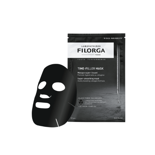 Filorga Time-Filler Mask 14ml anti-wrinkle sheet mask in single-use sachet.