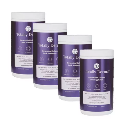 image of totally derma collagen supplement