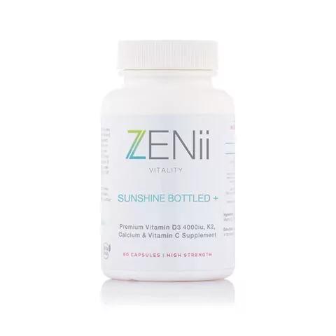 image of zenii sunshine bottled +