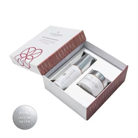 image of emepelle serum and night cream