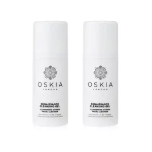 image of oskia renaissance gel cleanser 2 pack