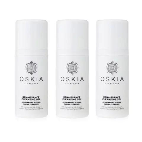 oskia london renaissance cleansing gel 3 pack