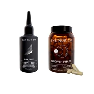image of the nue co hair growth ultimate bundle