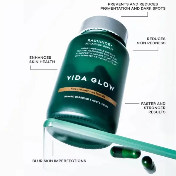 vida glow radiance+ advanced repair